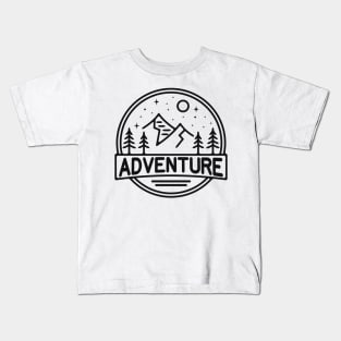 Nature Hiking Adventure Kids T-Shirt